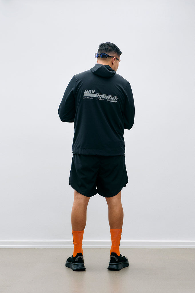 ARKK Apparel Hav Runner Jacket Mens | Black Jacket
